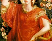 A Vision of Fiammetta - 但丁·加百利·罗塞蒂